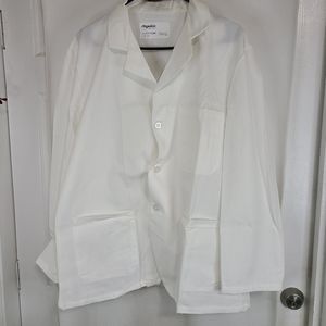 Angelica Lab Coat / Hospital Jacket,  Size: 44R Color: White